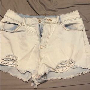 jean shorts